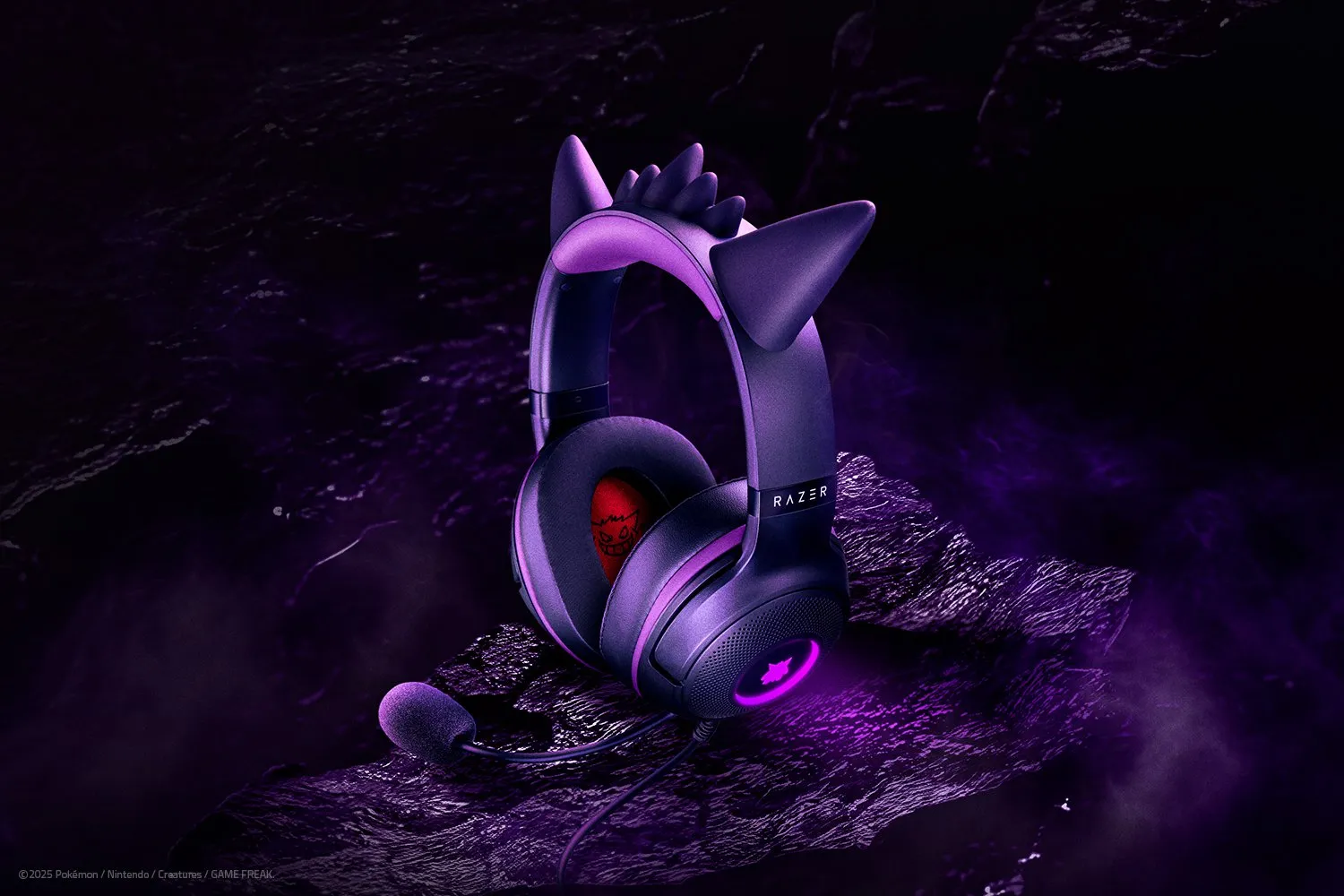 Razer Kraken Kitty V2 Gengar Edition_2
