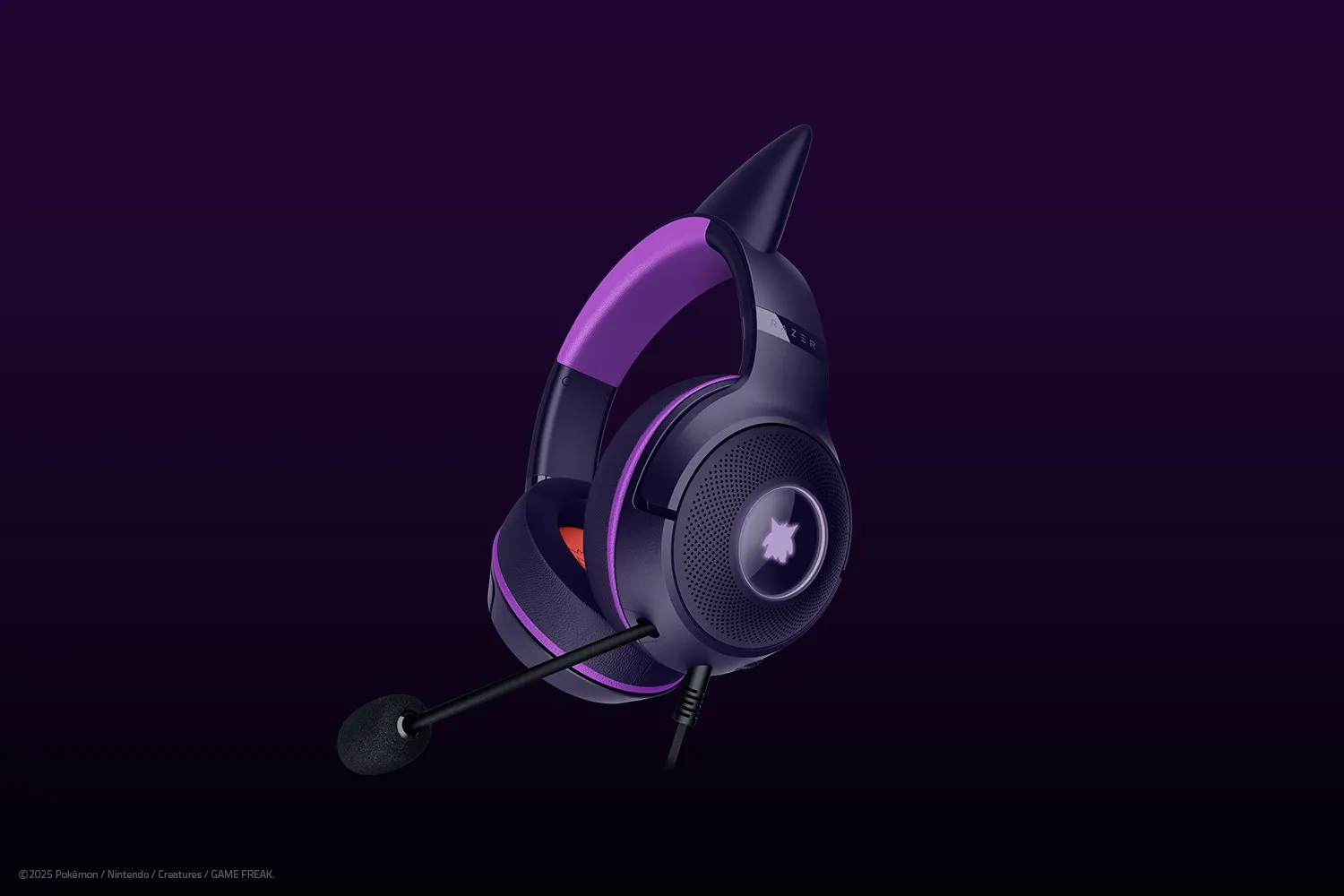 Razer Kraken Kitty V2 Gengar Edition_3