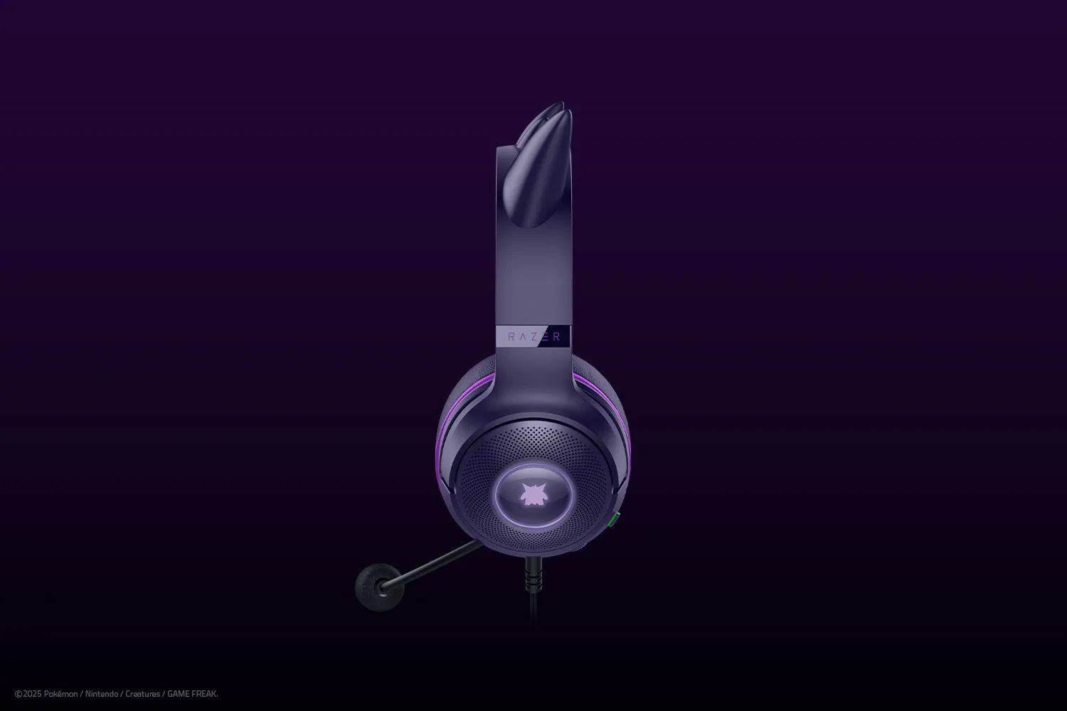 Razer Kraken Kitty V2 Gengar Edition_4