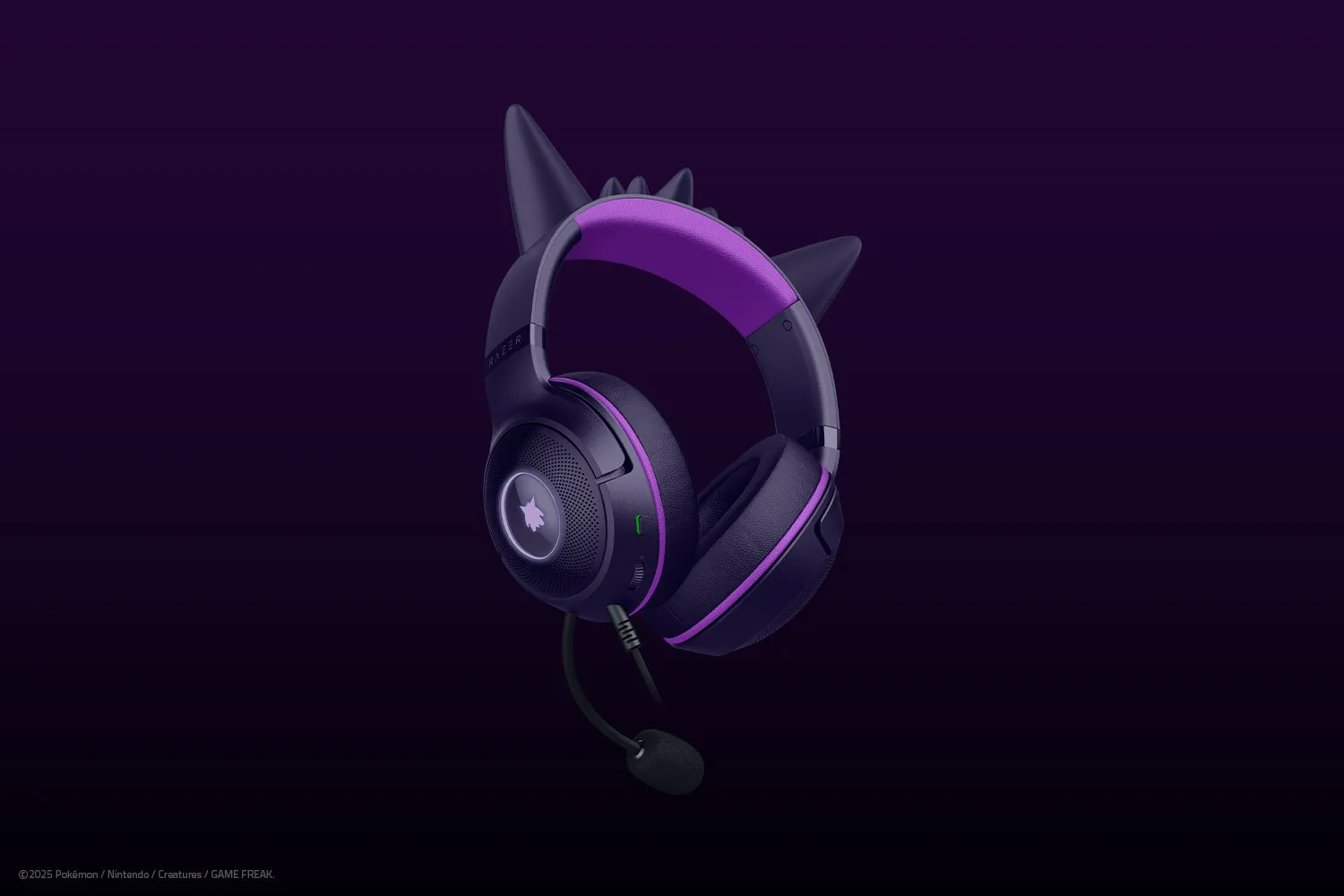 Razer Kraken Kitty V2 Gengar Edition_5